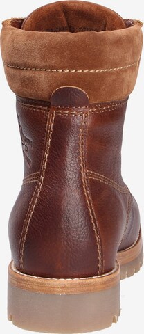 PANAMA JACK Lace-Up Ankle Boots in Brown