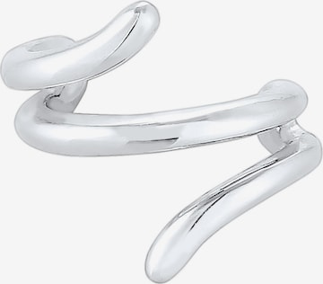ELLI Ohrringe 'Single Earcuff' in Silber: Vorderseite