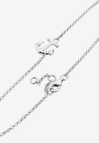 ELLI Foot Jewelry 'Anker' in Silver