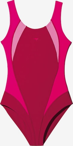 KangaROOS Badeanzug in Pink: predná strana