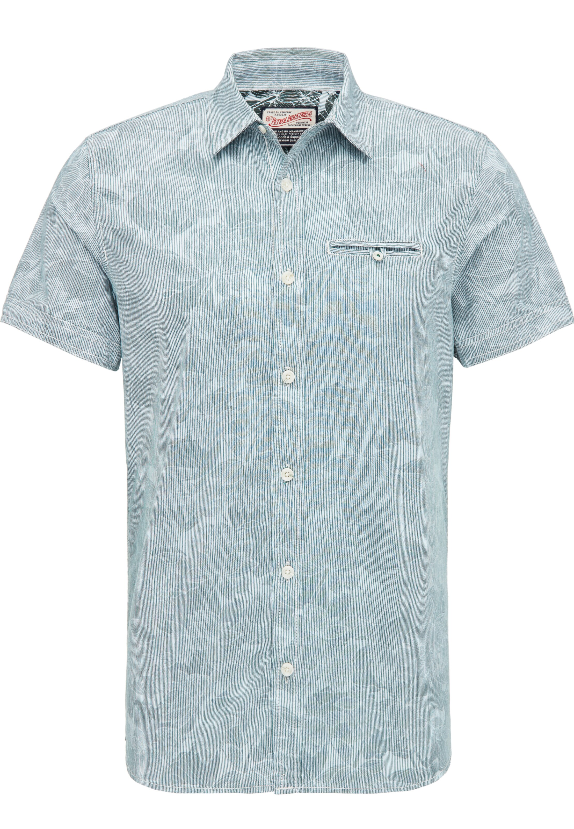 Petrol Industries - Overhemd in de kleur Grijs