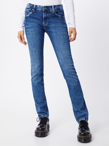 Regular Jeans 'Victoria' de la Pepe Jeans pe albastru: față