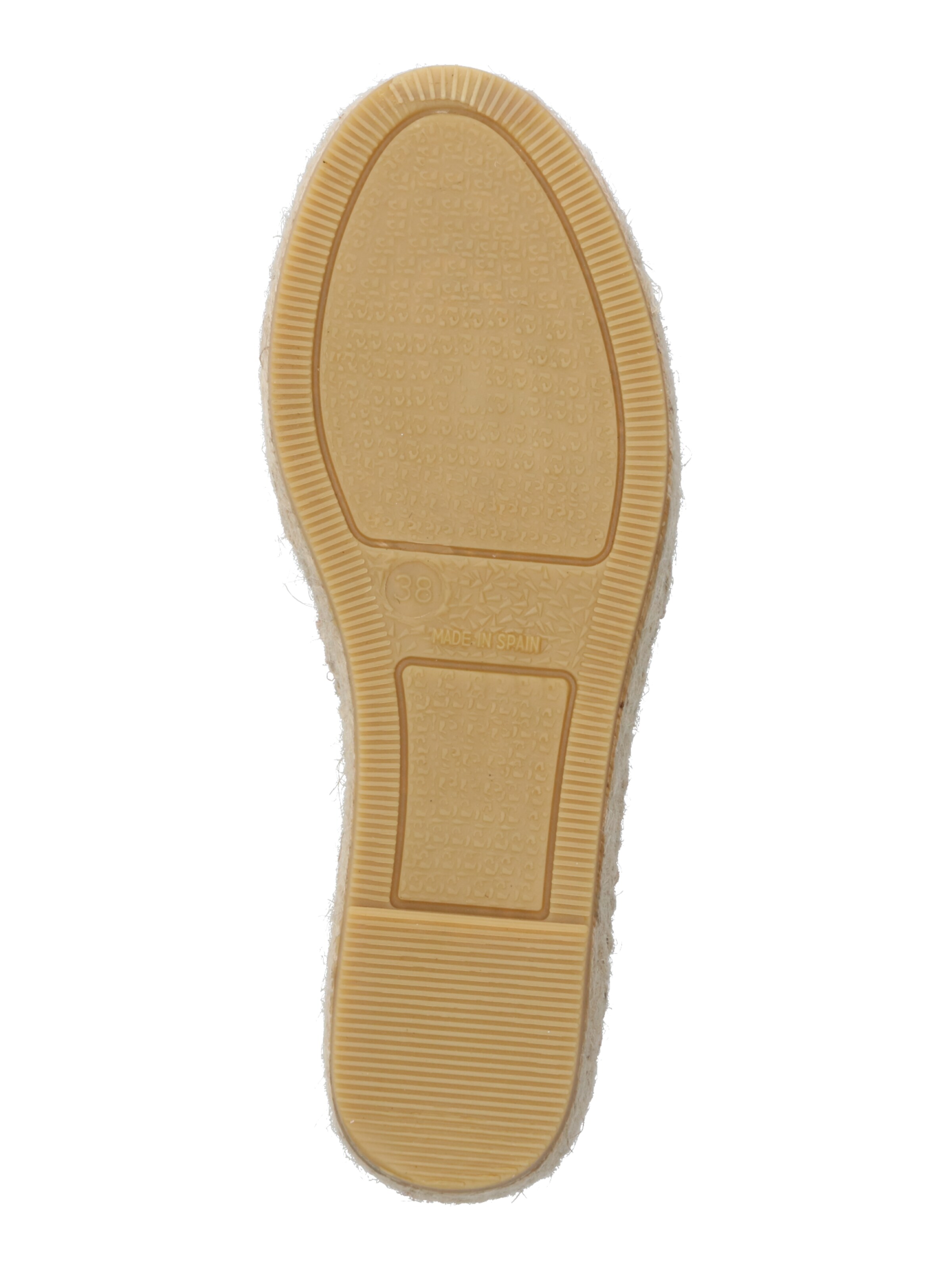 espadrij l´originale Espadrilles in Beige: onderkant