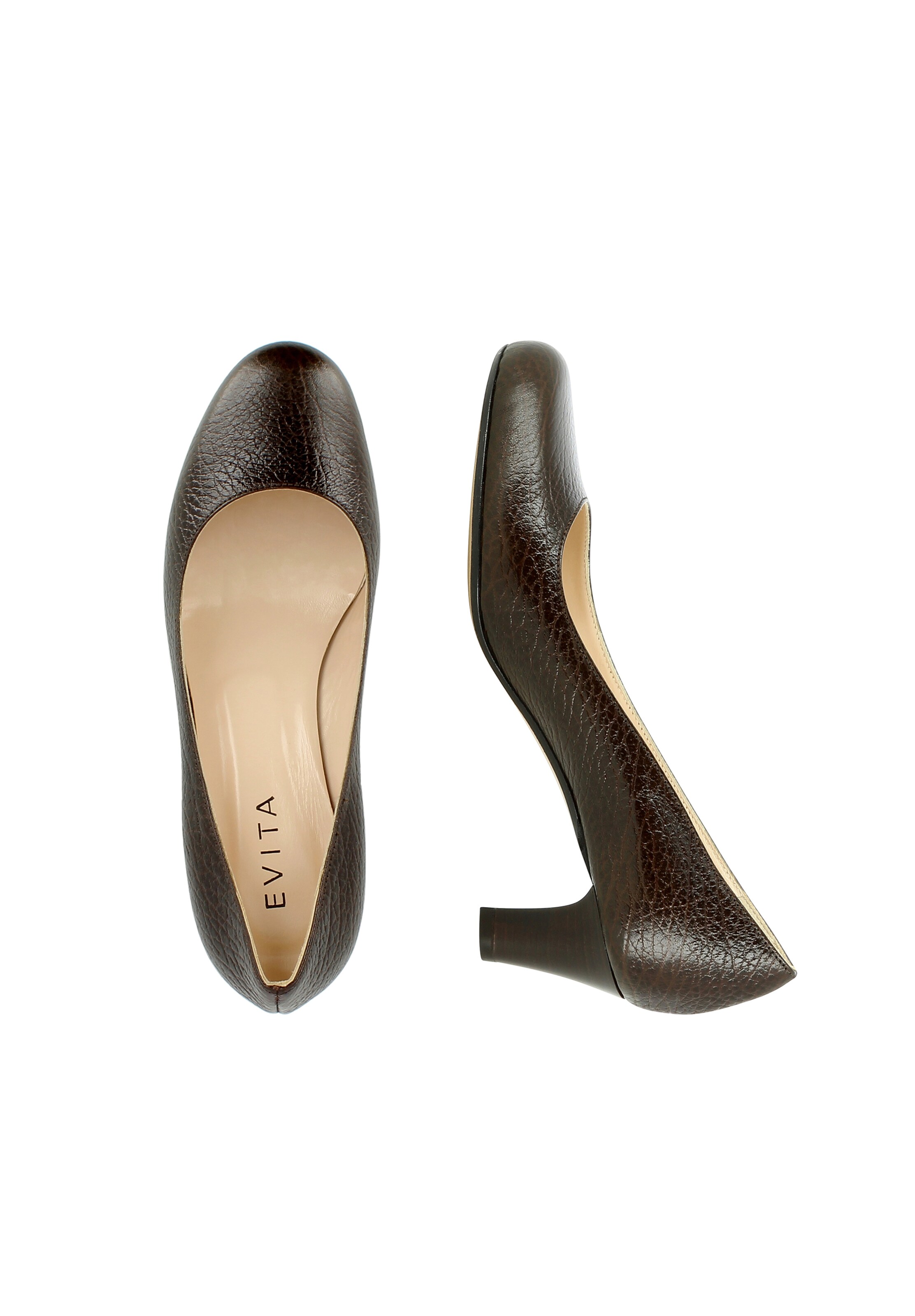 EVITA Pumps 'GIUSY' in Braun