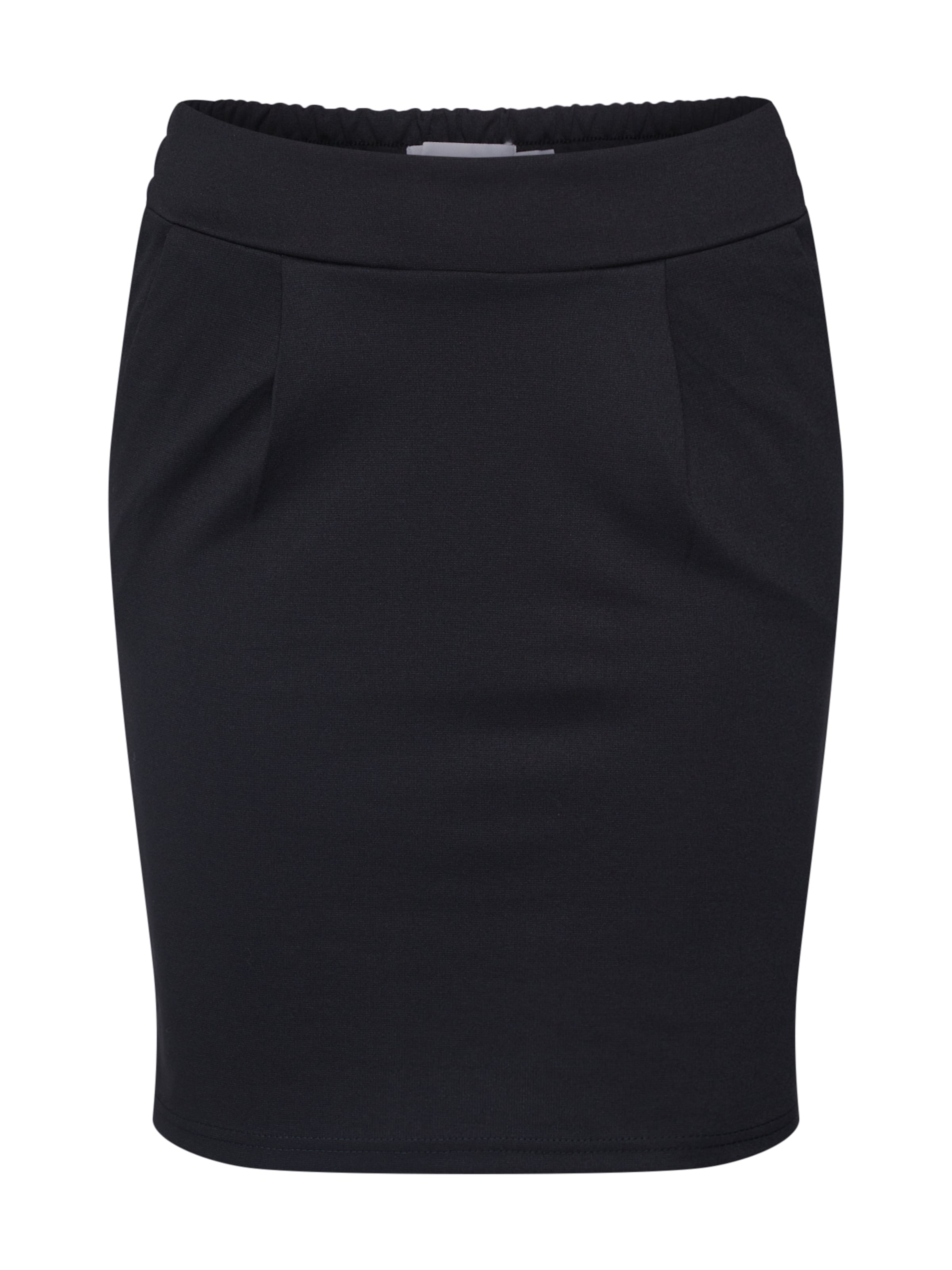 Jupe 'Kate' ICHI en noir : devant