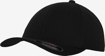 Cappello da baseball di Flexfit in nero: frontale