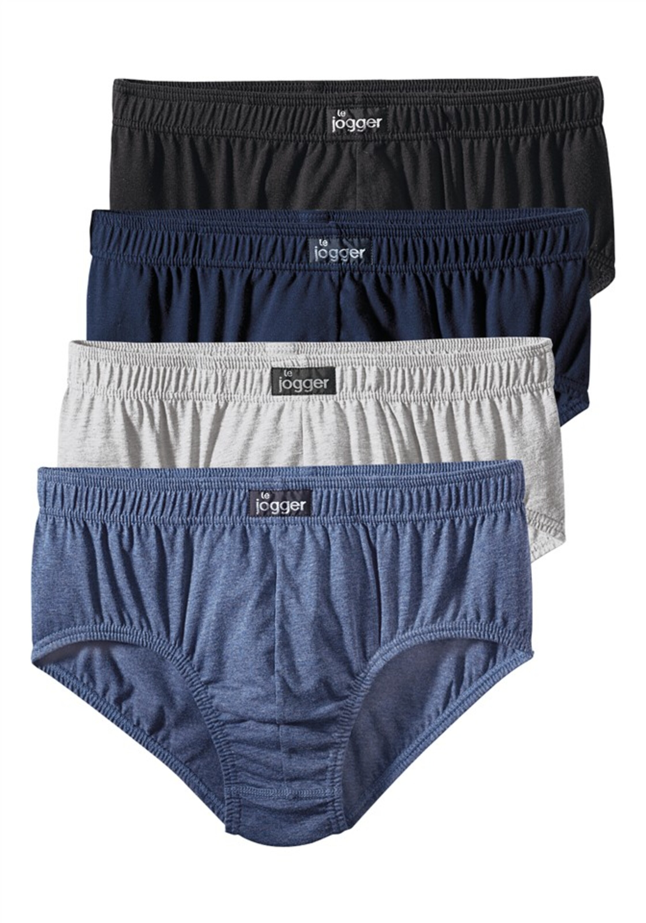 LE JOGGER Slip in Blau: Vorderseite