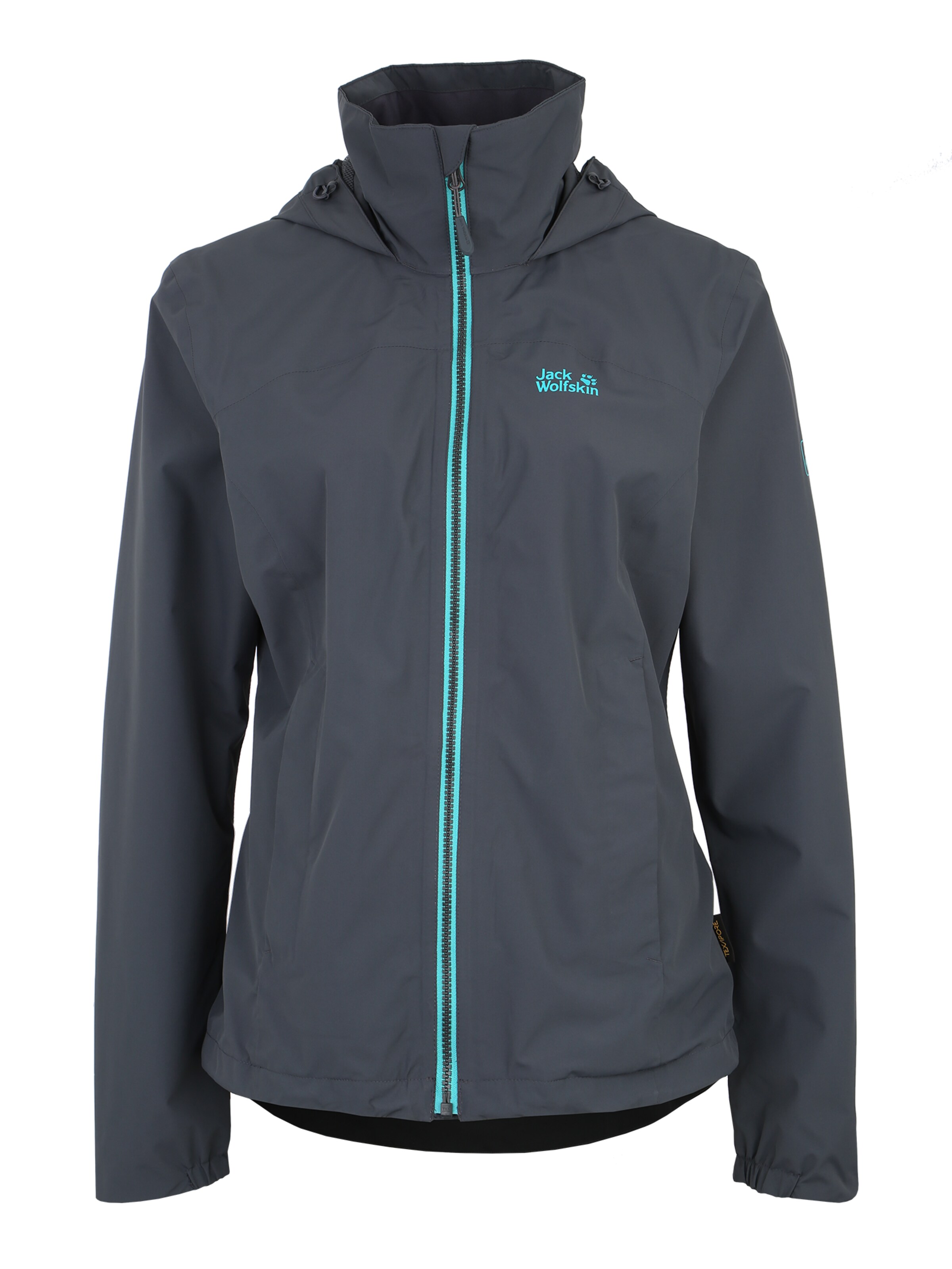 JACK WOLFSKIN - Jacke 'Evandale' in türkis
