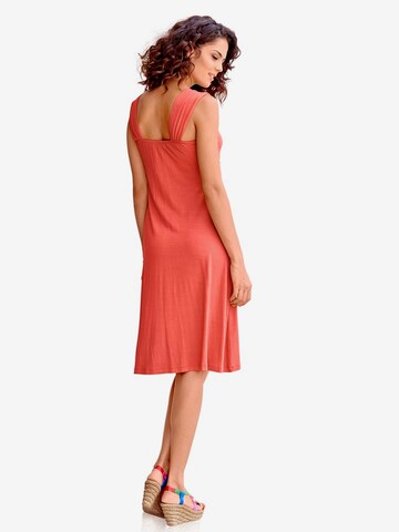 Robe de cocktail heine en rouge