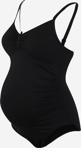 Noppies Bustier Badeanzug 'Saint Tropez' in Schwarz: predná strana