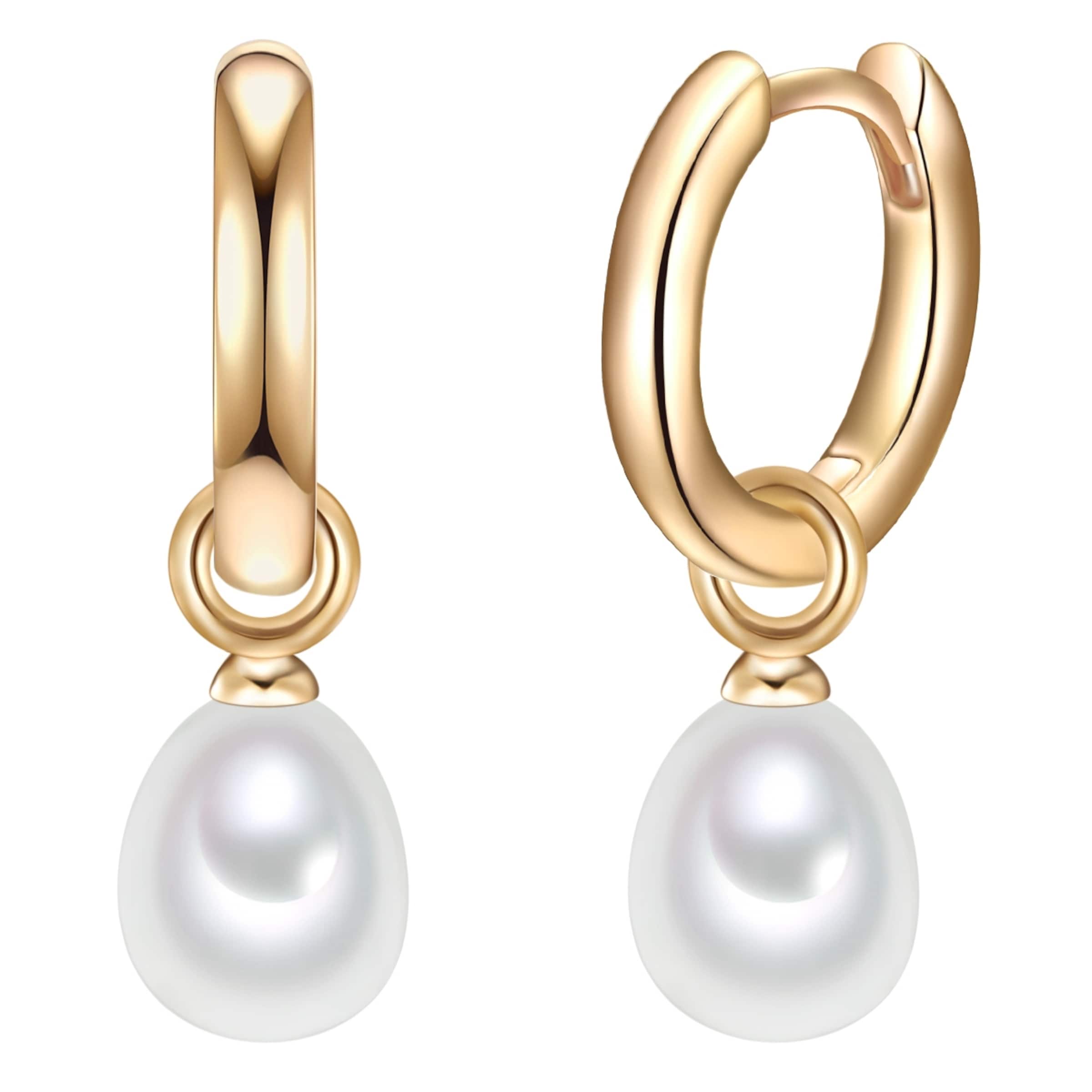 Valero Pearls Ohrringe in Gold: Vorderseite