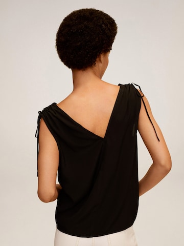 MANGO Top 'Klement' in Black