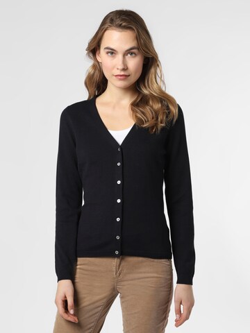 Cardigan Brookshire en noir : devant