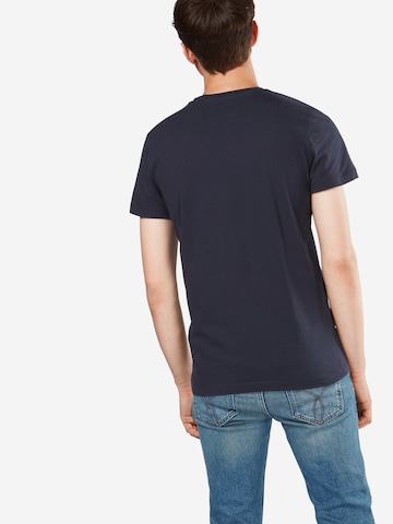 Tricou de la Calvin Klein Jeans pe albastru