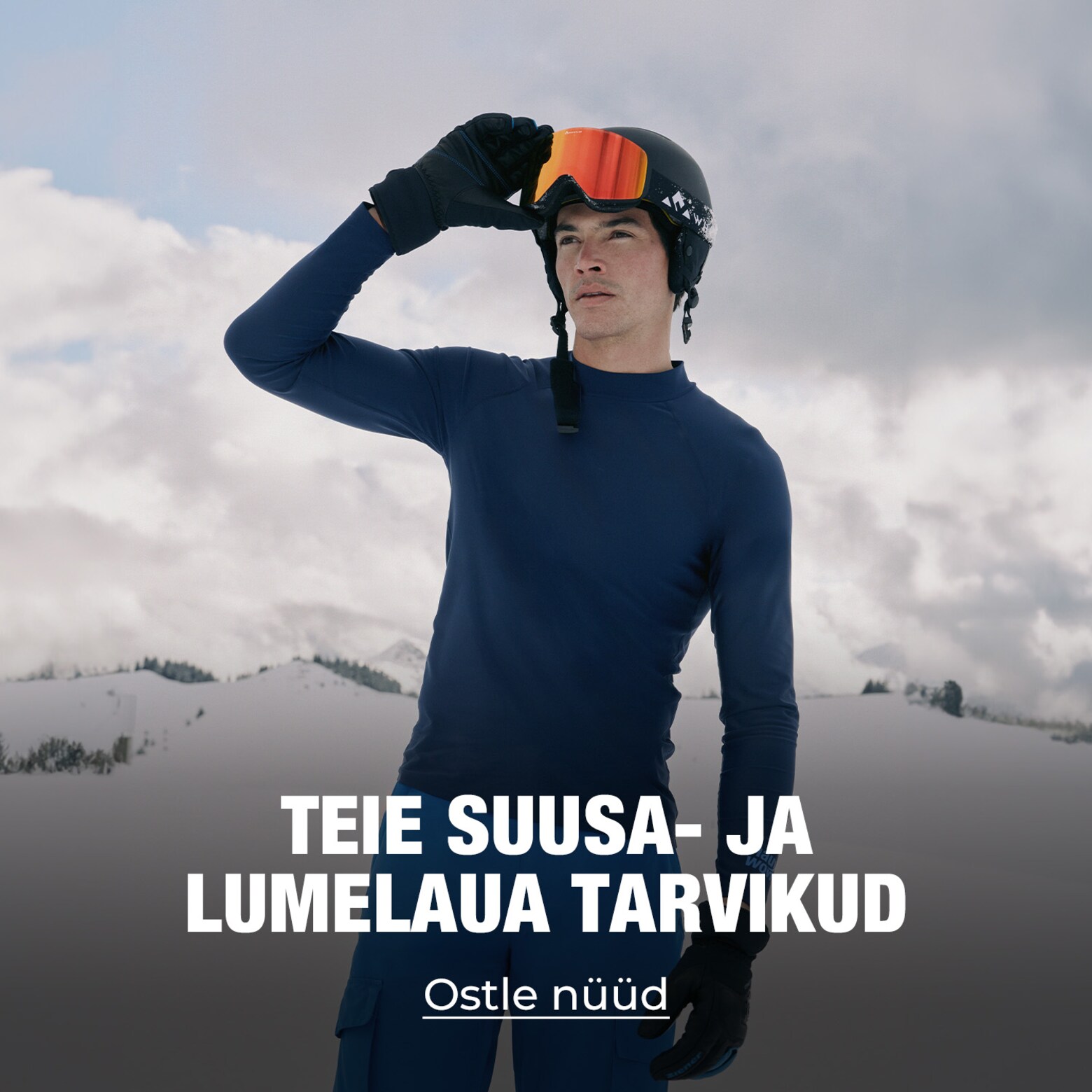 Rõivad, varustus, aksessuaarid ja muu Teie suusad ja lumelaua põhitarbed