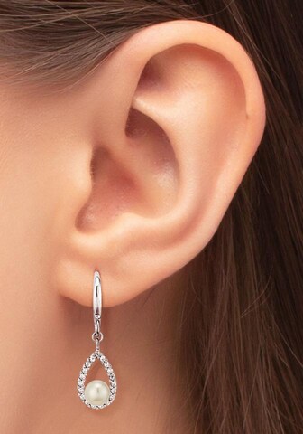 AMOR Earrings 'Tropfen' in Silver