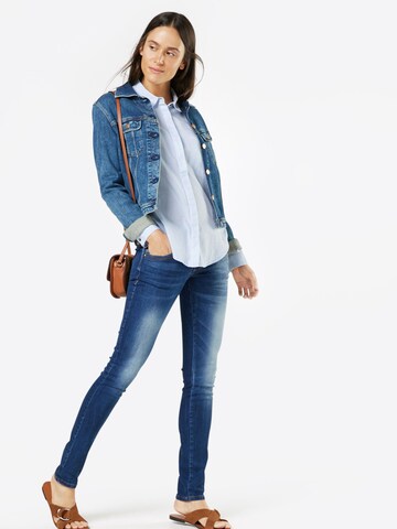 Coupe slim Jean 'Molly' LTB en bleu