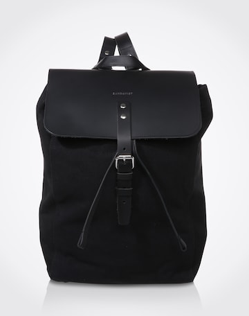 SANDQVIST Backpack 'Alva' in Black: front