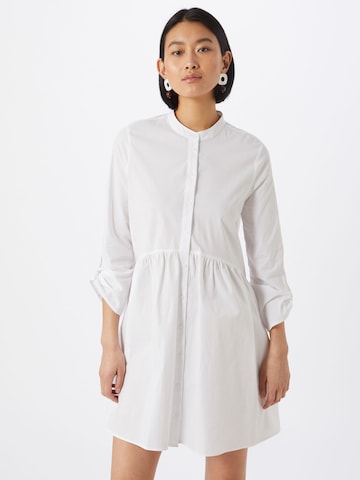 Robe-chemise 'Ditte' ONLY en blanc : devant