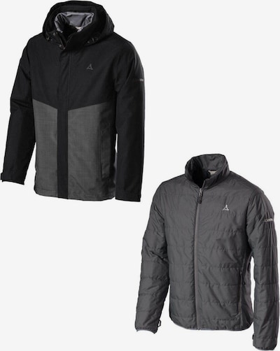 Schöffel Jacke 'Beaverton2' in dunkelgrau / schwarz, Produktansicht
