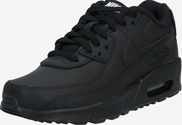 Baskets 'Air Max 90 LTR' Nike Sportswear en noir : devant