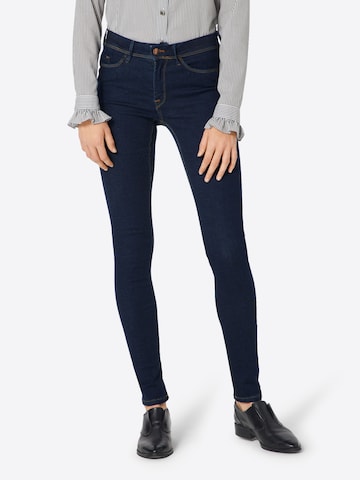 ICHI Skinny Jeans in Blauw: voorkant