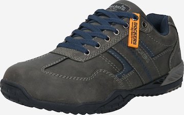 Dockers by GerliSportske cipele na vezanje - siva boja: prednji dio