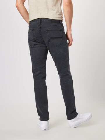 Coupe slim Jean 'Tyler' Superdry en noir : derrière