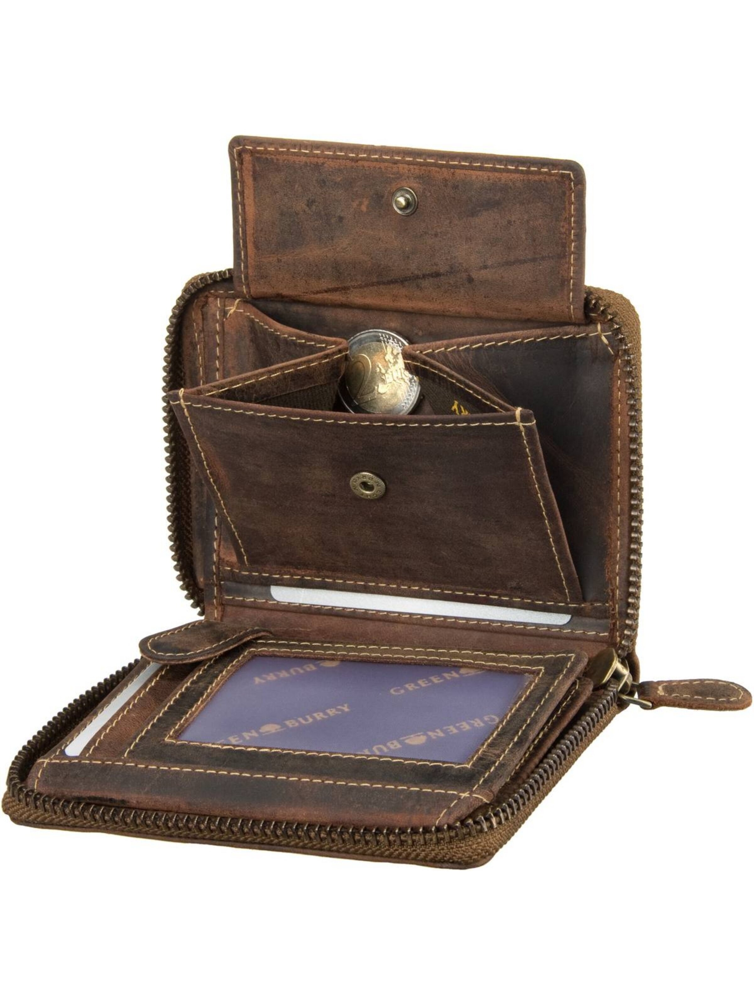GREENBURRY Geldbörse in Braun