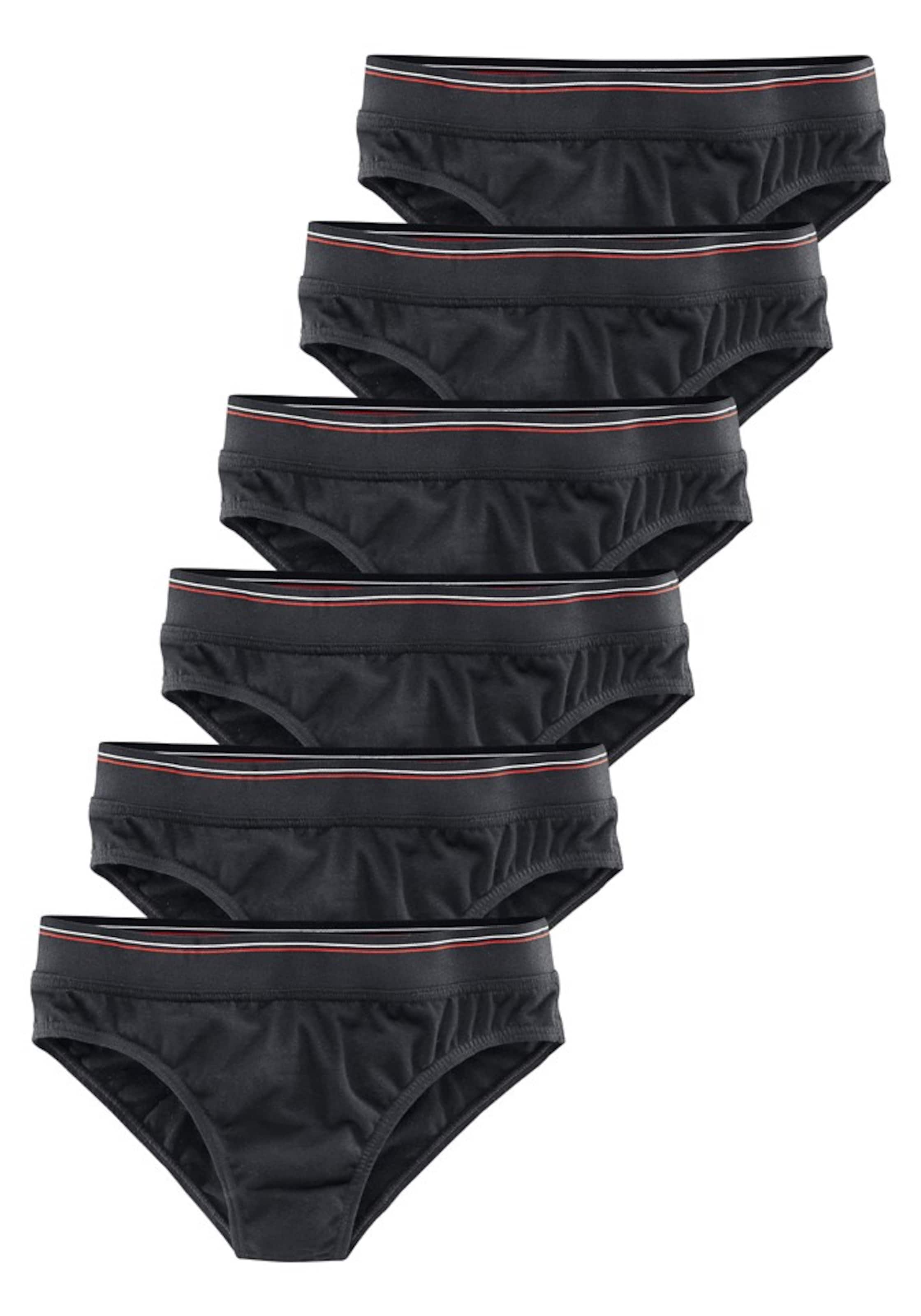 H.I.S Kalhotky – černá: přední strana