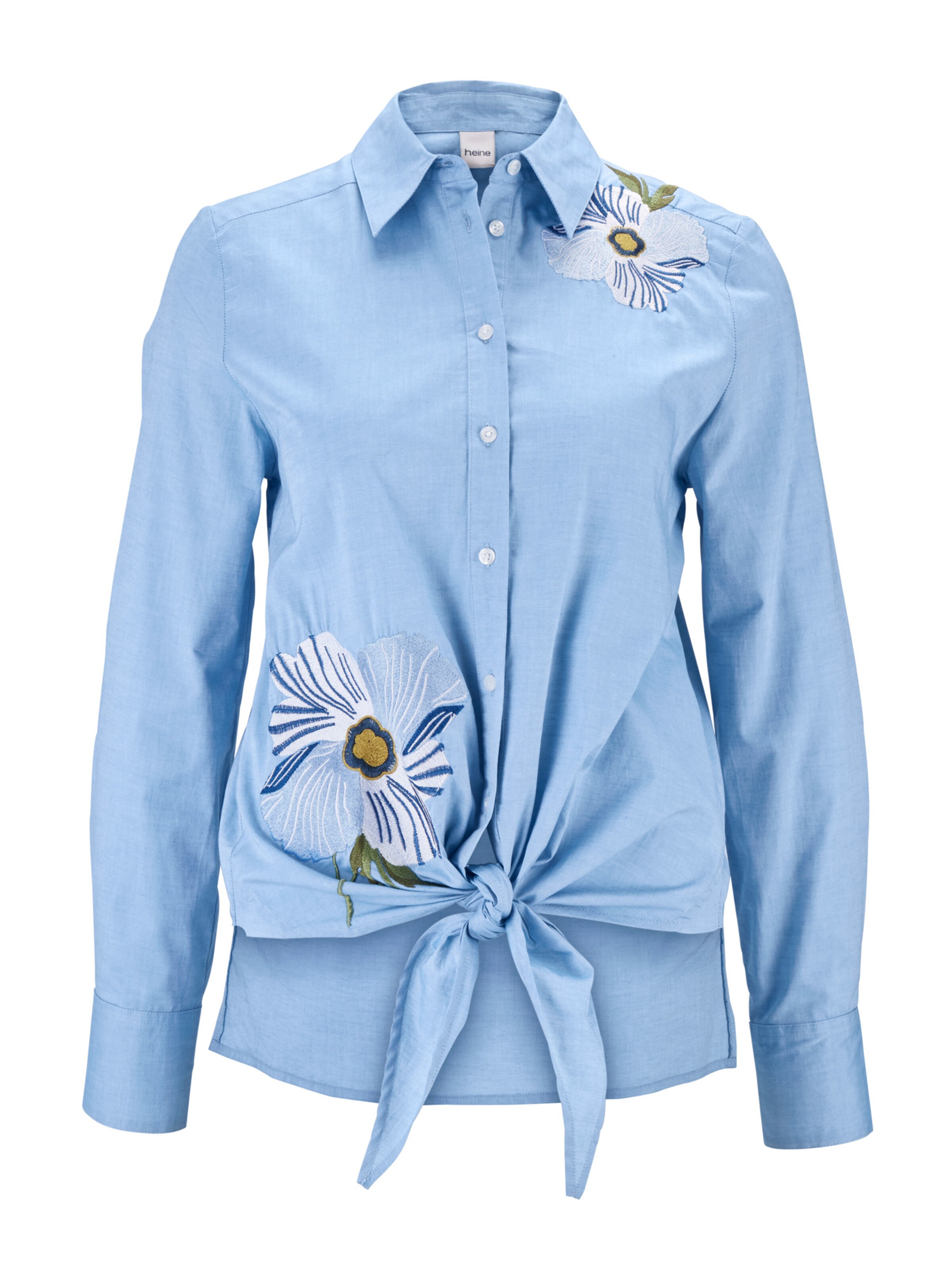 heine - Hemdbluse in hellblau
