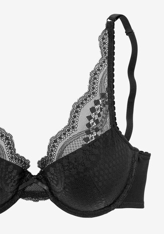 T-shirt Reggiseno di s.Oliver in nero