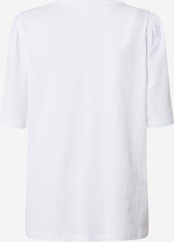 MSCH COPENHAGEN Тениска 'Alva' в бяло