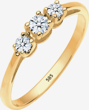 Elli DIAMONDS Ring in Goud: voorkant