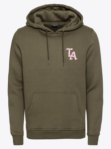 Mister Tee Sweatshirt 'LA' i grønn: forside