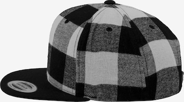 Cappello da baseball 'CHECKED FLANELL' di Flexfit in grigio