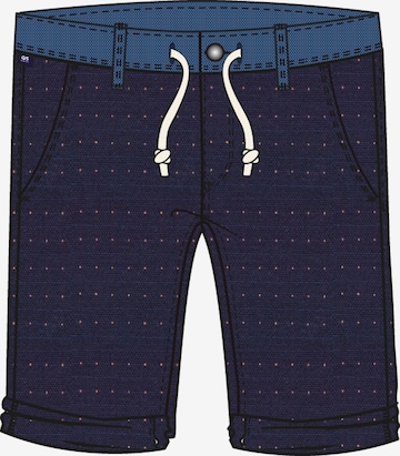 QS by s.Oliver Chino in Blauw: voorkant