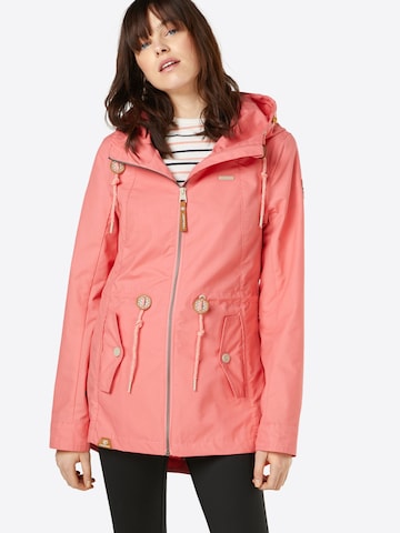 Ragwear Jacke 'Monadis' in Pink: Vorderseite