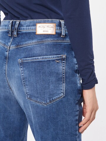 BRAX Wide Leg Jeans 'Maine' in Blau