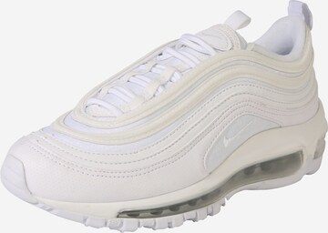 Baskets 'Air Max' Nike Sportswear en blanc : devant