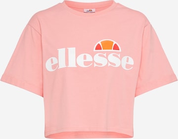 ELLESSE Shirt 'Alberta' in Pink: front