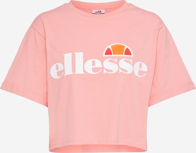 ELLESSE T-Shirt 'Alberta' in orange / hellpink / weiß, Produktansicht