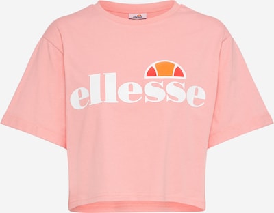 ELLESSE T-Krekls 'Alberta', krāsa - oranžs / gaiši rozā / balts, Preces skats