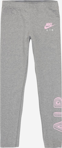 Nike Sportswear Skinny Leggings 'Air Favorites' in Grijs: voorkant