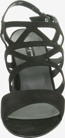 Paul Green Strap Sandals in Black