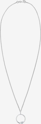 Elli DIAMONDS Ketting in Zilver: voorkant