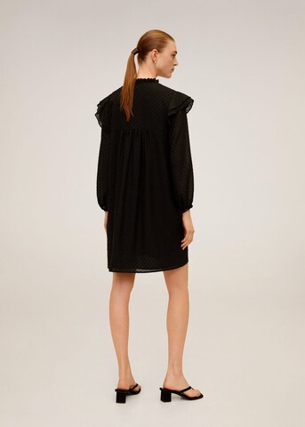 MANGO Shirt dress 'Bobo' in Black