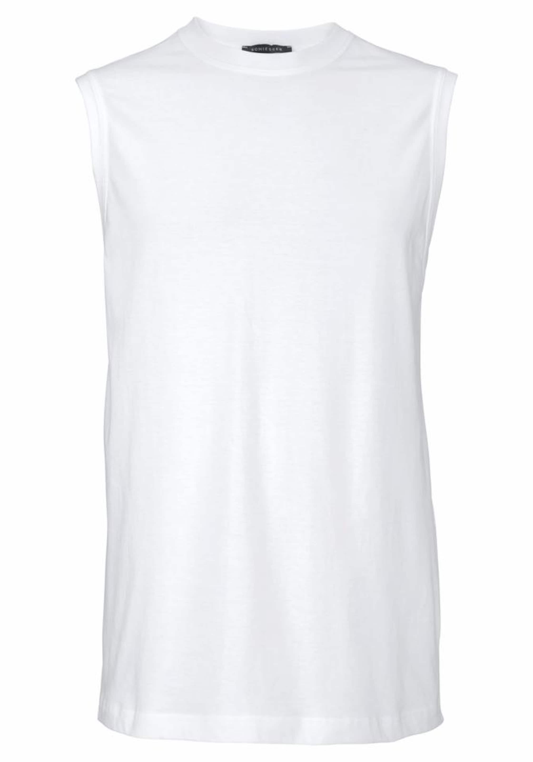 SCHIESSER Bluser & t-shirts 'Essentials' i hvid