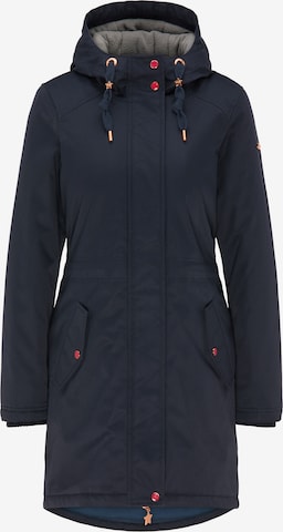 MYMO Winterparka in Blauw: voorkant