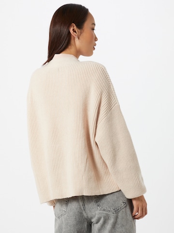 ABOUT YOU Knit Cardigan 'Kimberly' in Beige